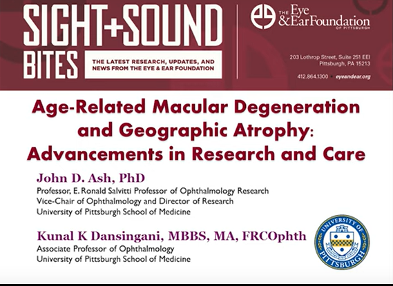 Age Related Macular Degeneration And Geographic Atrophy Advancements