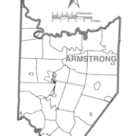 field map of Armstrong County
