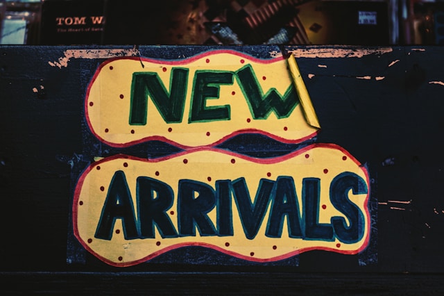 "new arrivals" in graffiti