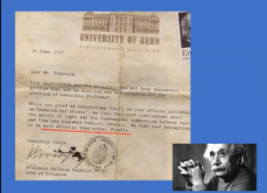 Einstein's letter