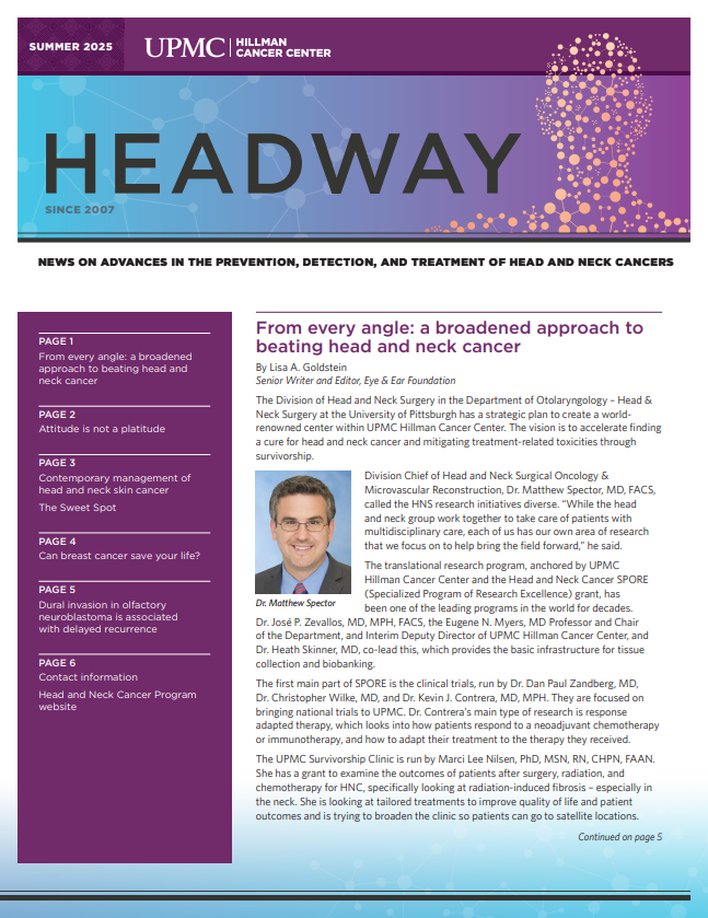 2025 Summer Headway Newsletter