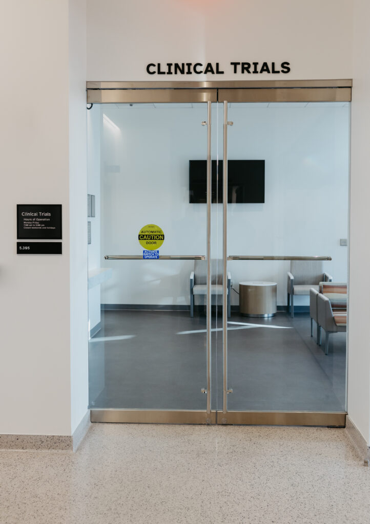 Clinical Trials area in the Vision Institute