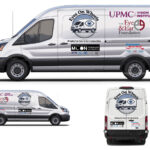 mock up of van