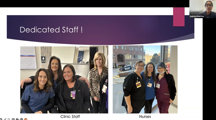 pictures of the clinic staff and nurses