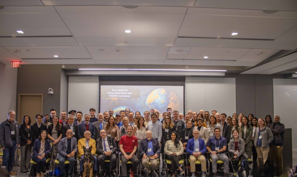 group photo at the conference