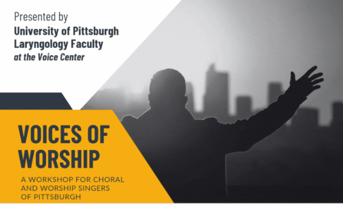 part of the flyer for Voices of Worship