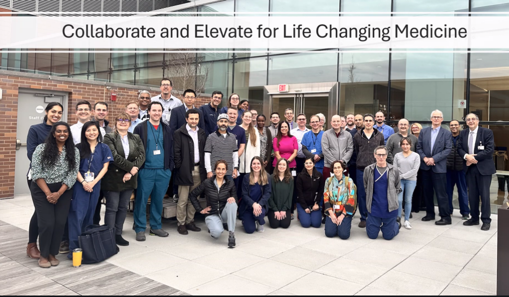 team picture with optometry and ophthalmology team members