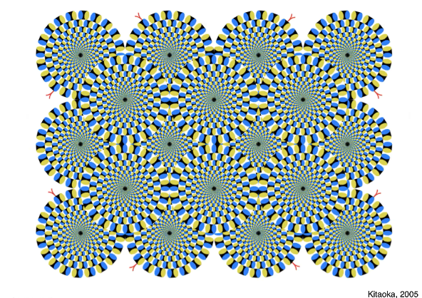 rotating snakes illusion