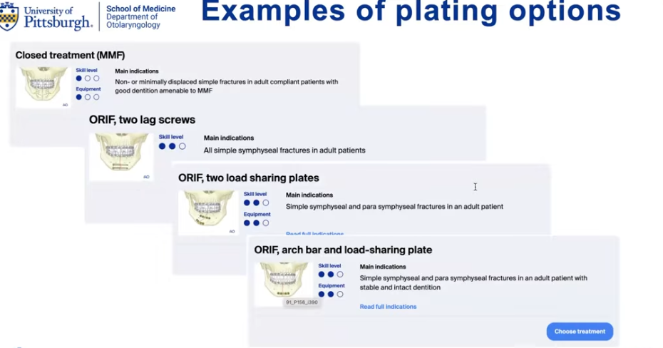 examples of plating options 