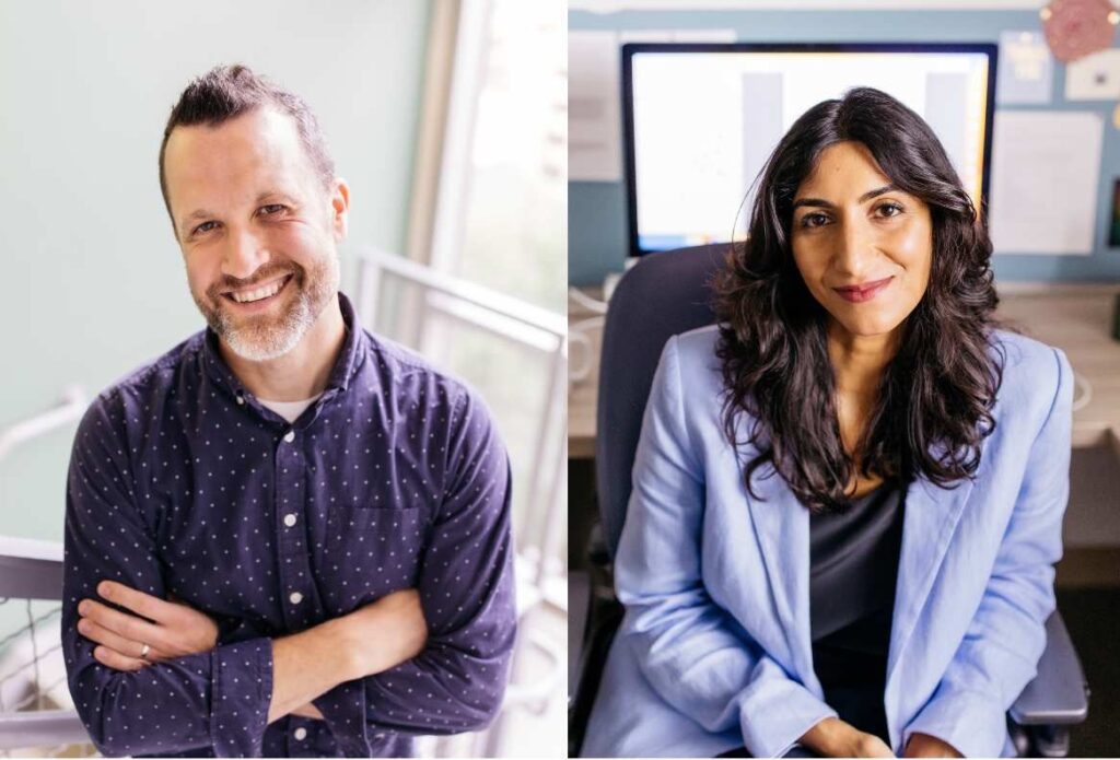 Chris Cunningham and Michele Insanally