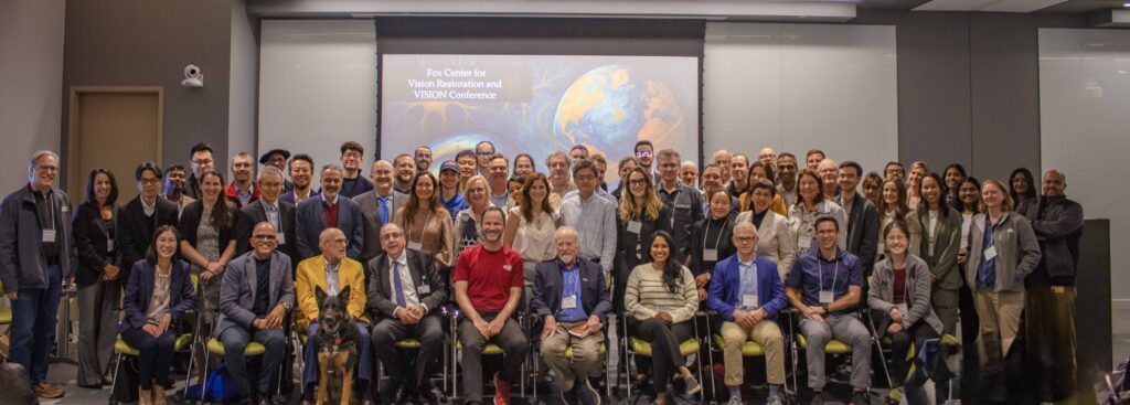 2025 Fox Center for Vision Restoration Conference attendees - group photo