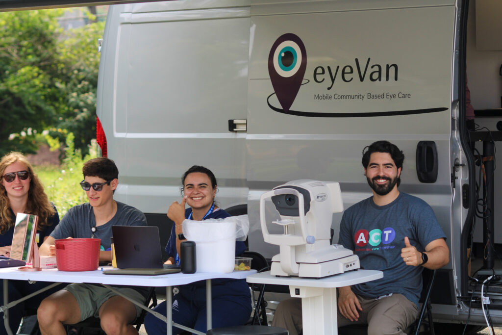 CORAP outside eyeVan