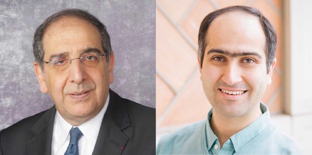 Drs. Sahel and Chamanzar headshots