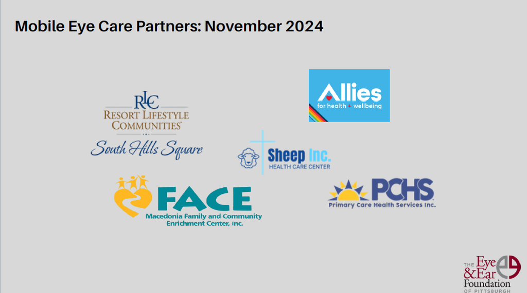 Mobile eye care partners, November 2024 slide