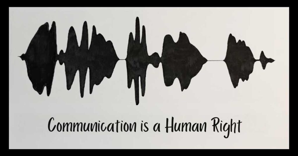 slide from the webinar showing a sound wave